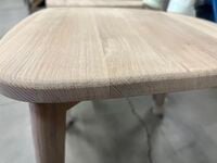 6kpl Koto tuoli valkoöljytty tammi, puuistuimella, asiakaspalautus